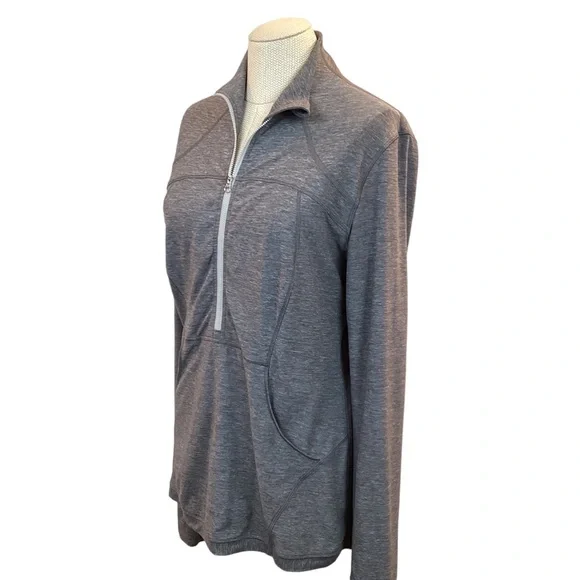 Lululemon Define 1/2 Zip Jacket Gray